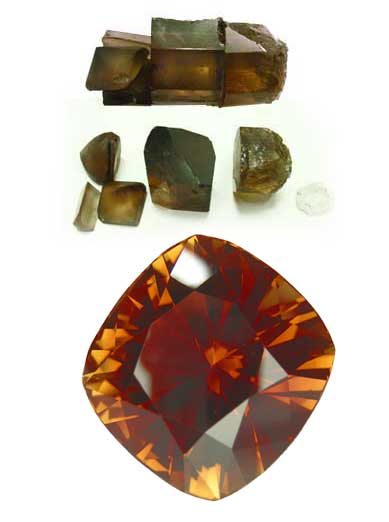 149.05cts, the most prized 'untreated Imperial Topaz'